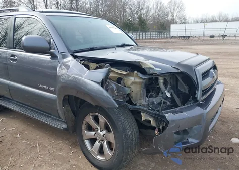 2007 Toyota 4Runner Limited V8 из США, поврежденный, VIN JTEBT17RX78043021